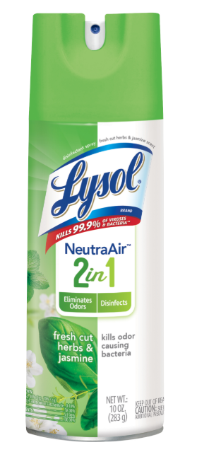LYSOL® Disinfectant Spray - 2 in 1 - Fresh Cut Herbs & Jasmine